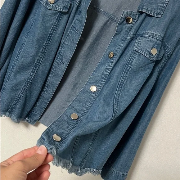 Rafaella Classic Lightweight Blue Jacket - Picture 2 of 4